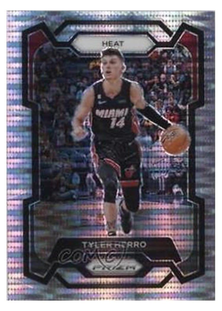 2023-24 Panini Prizm Base Set Tyler Herro #32 card