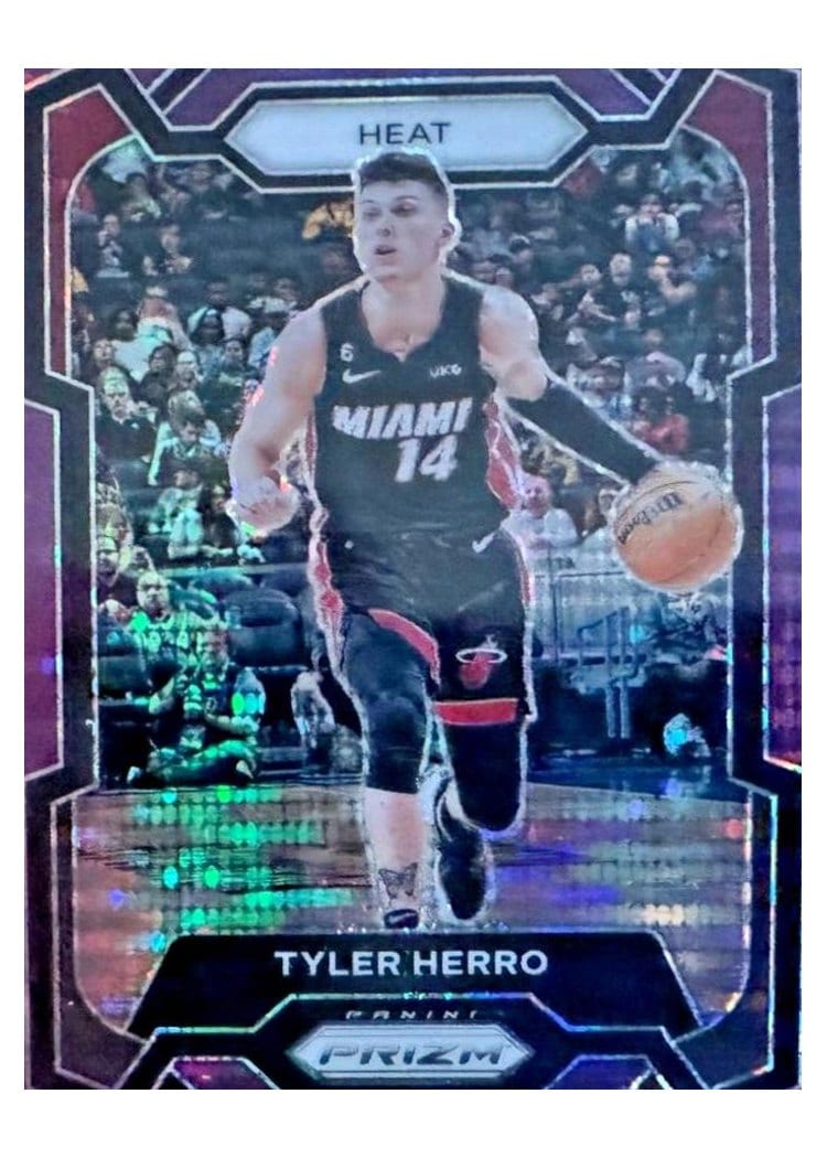 2023-24 Panini Prizm Base Set Tyler Herro #32 card