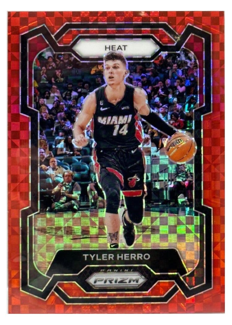 2023-24 Panini Prizm Base Set Tyler Herro #32 card