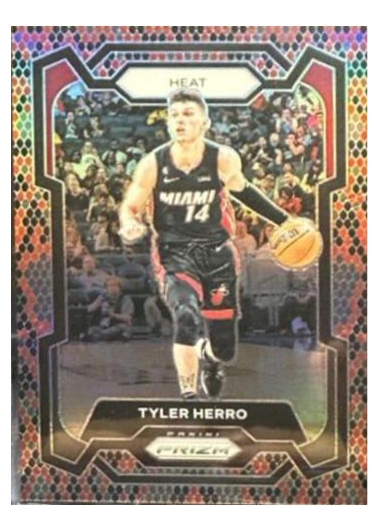 2023-24 Panini Prizm Base Set Tyler Herro #32 card