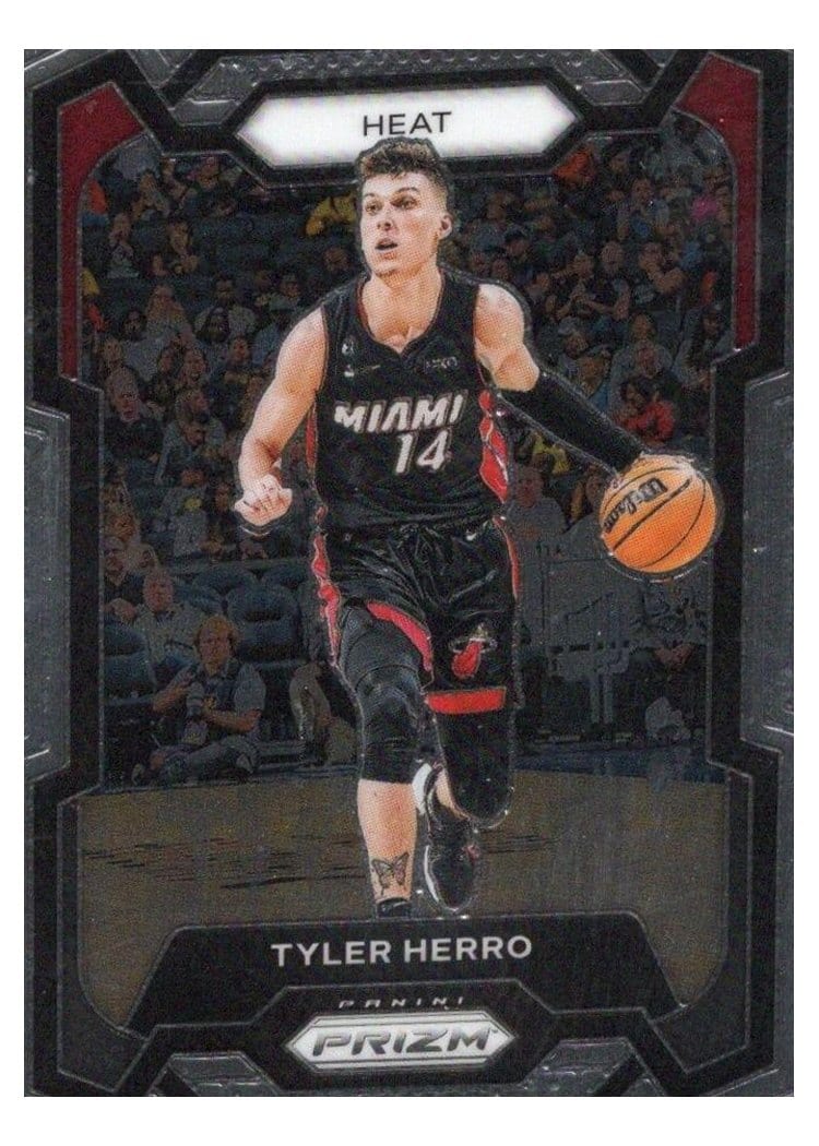 2023-24 Panini Prizm Base Set Tyler Herro #32 card