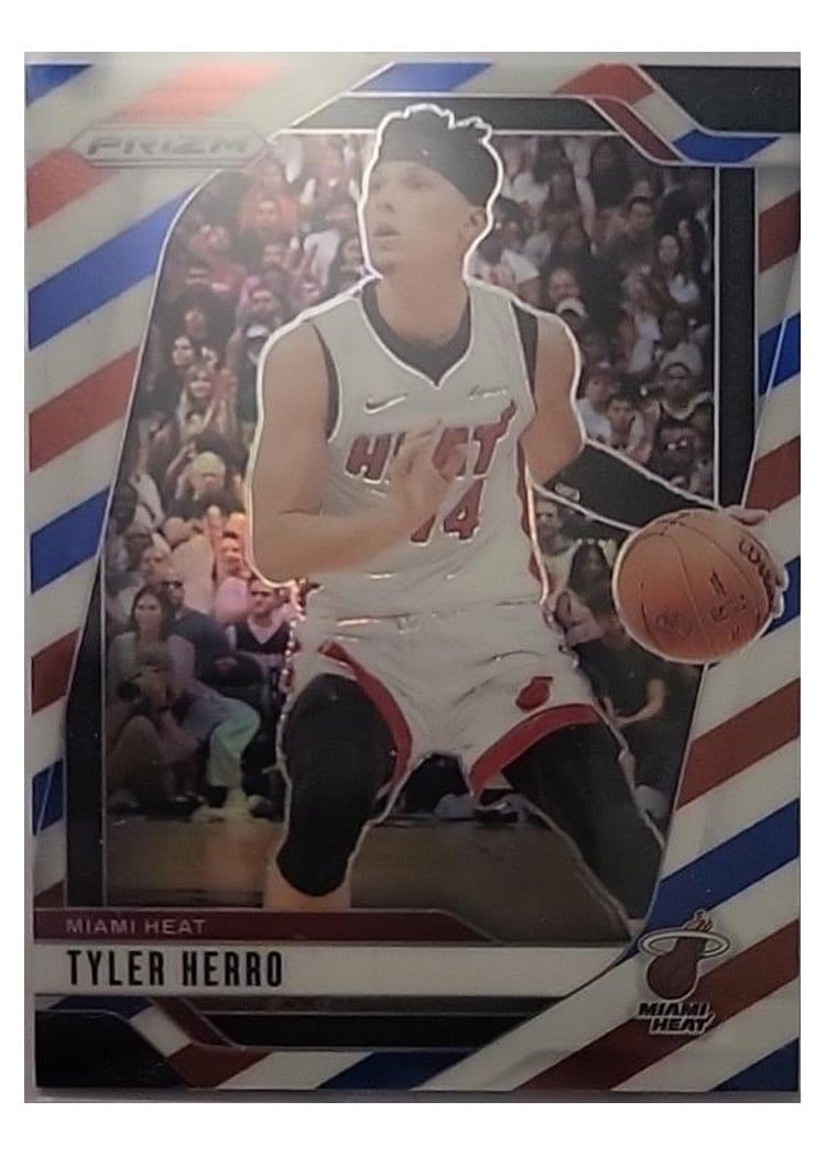 2024-25 Panini Prizm Base Set Tyler Herro #98 card