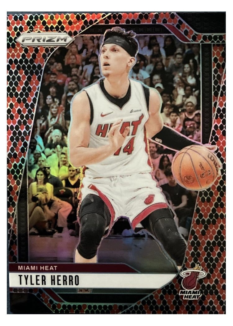 2024-25 Panini Prizm Base Set Tyler Herro #98 card
