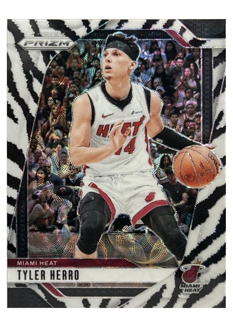 2024-25 Panini Prizm Base Set Tyler Herro #98 card