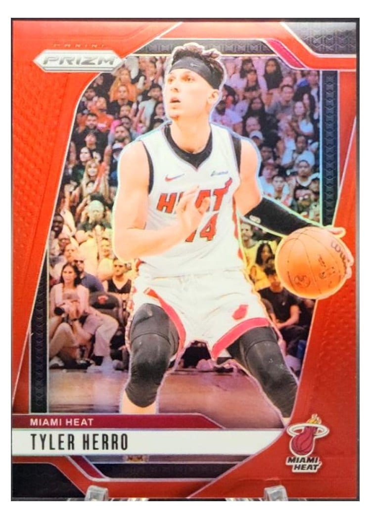 2024-25 Panini Prizm Base Set Tyler Herro #98 card