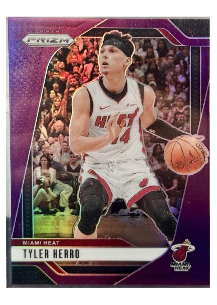 2024-25 Panini Prizm Base Set Tyler Herro #98 card