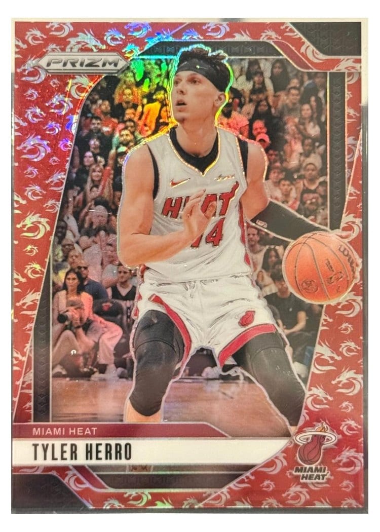 2024-25 Panini Prizm Base Set Tyler Herro #98 card