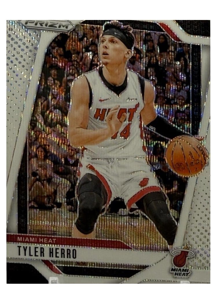 2024-25 Panini Prizm Base Set Tyler Herro #98 card