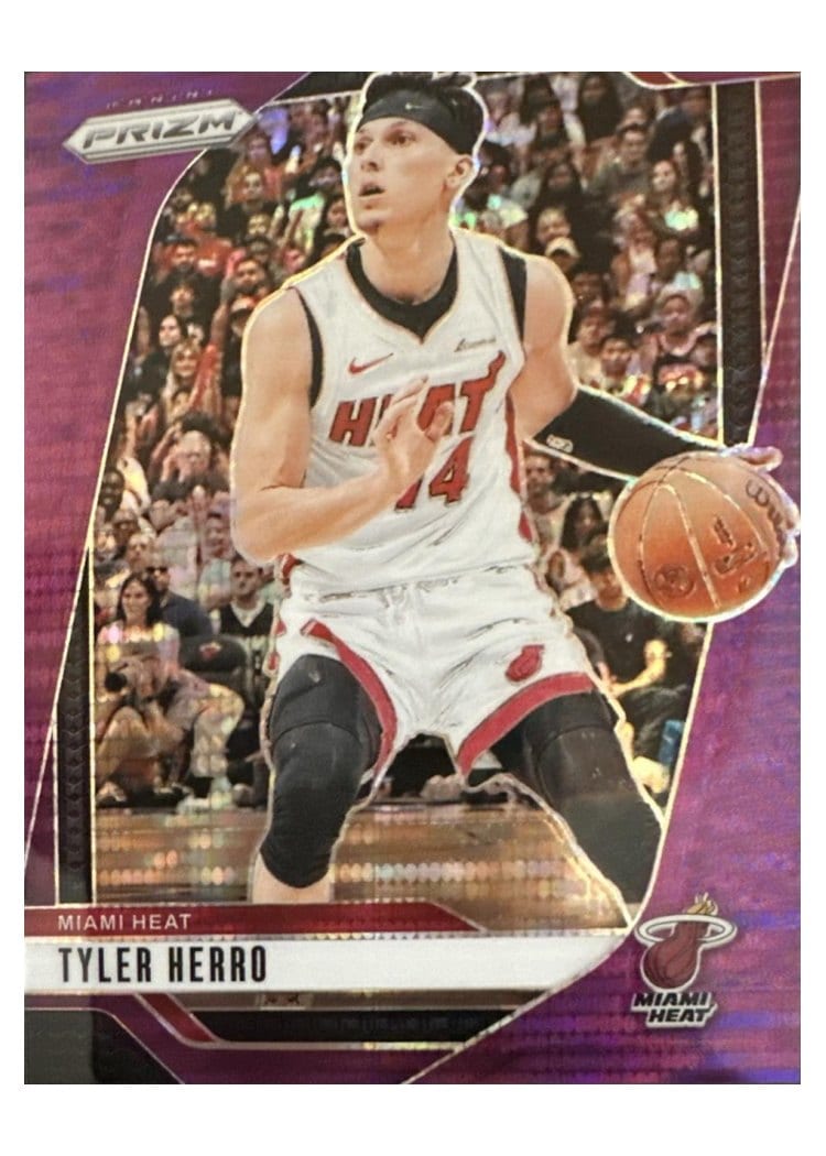2024-25 Panini Prizm Base Set Tyler Herro #98 card