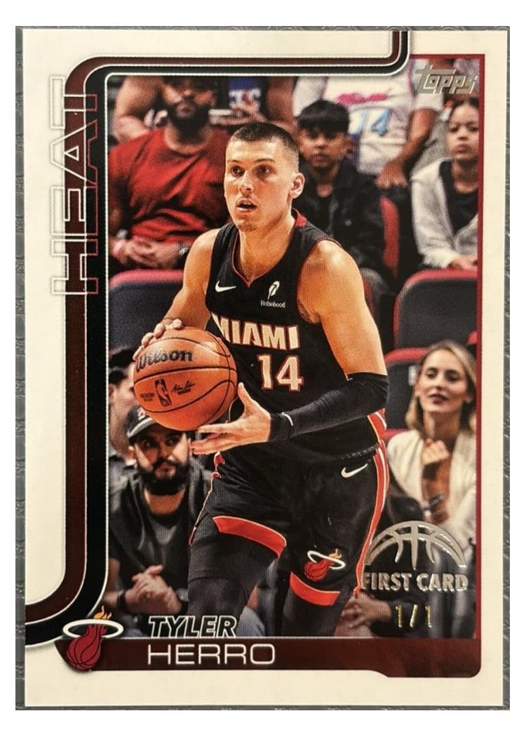 2025-26 Topps Base Set Tyler Herro #73 card
