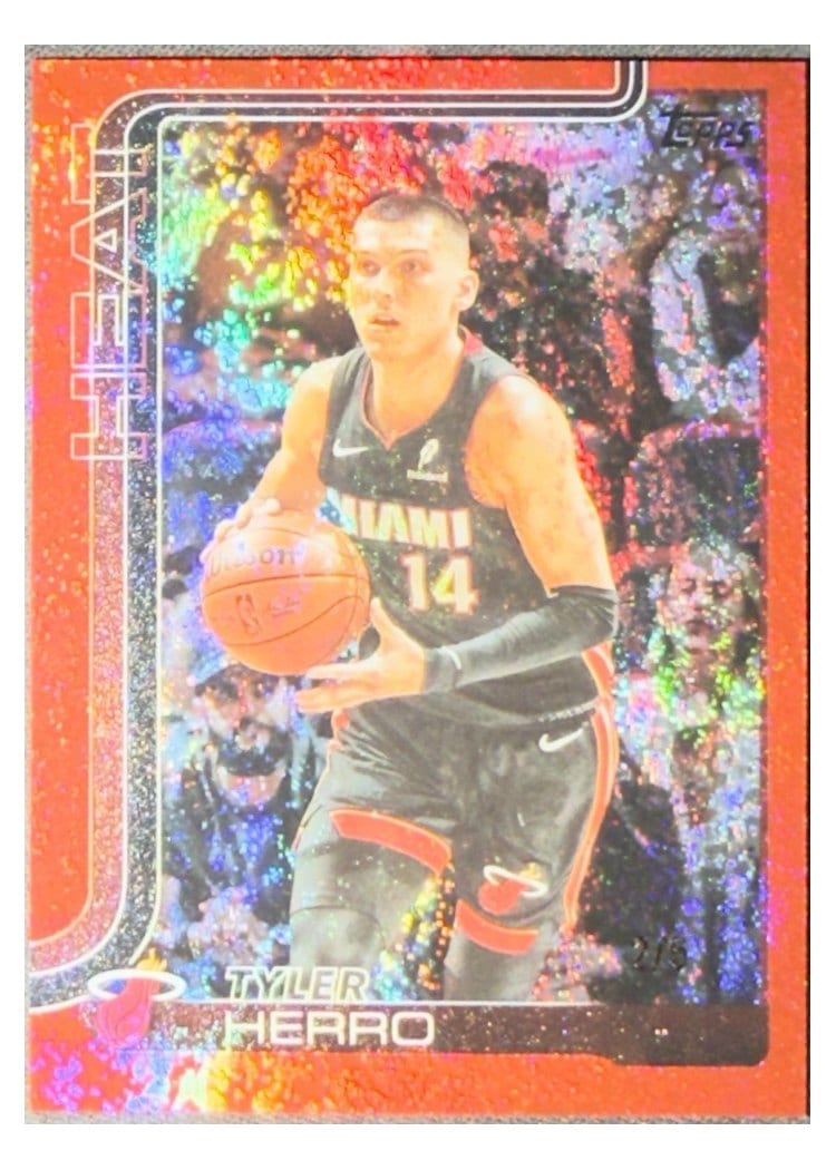 2025-26 Topps Base Set Tyler Herro #73 card