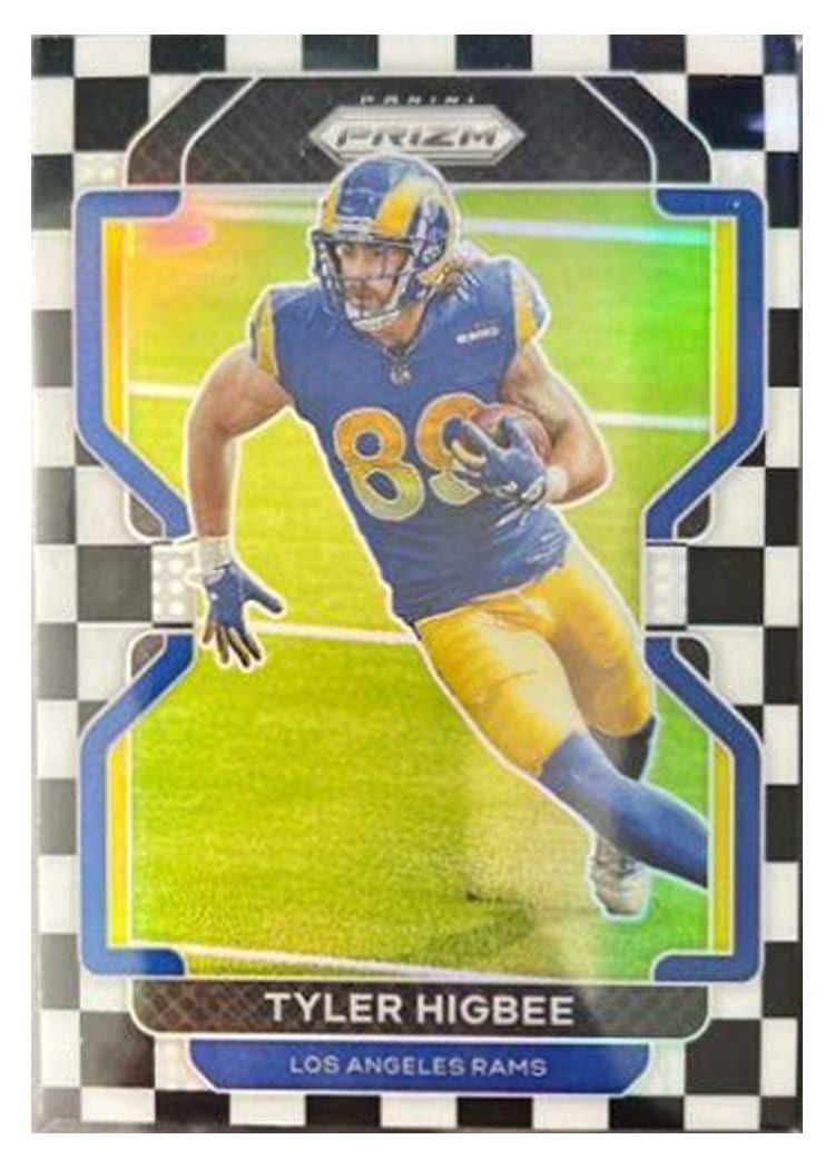 2021 Panini Prizm Base Set Tyler Higbee #66 card