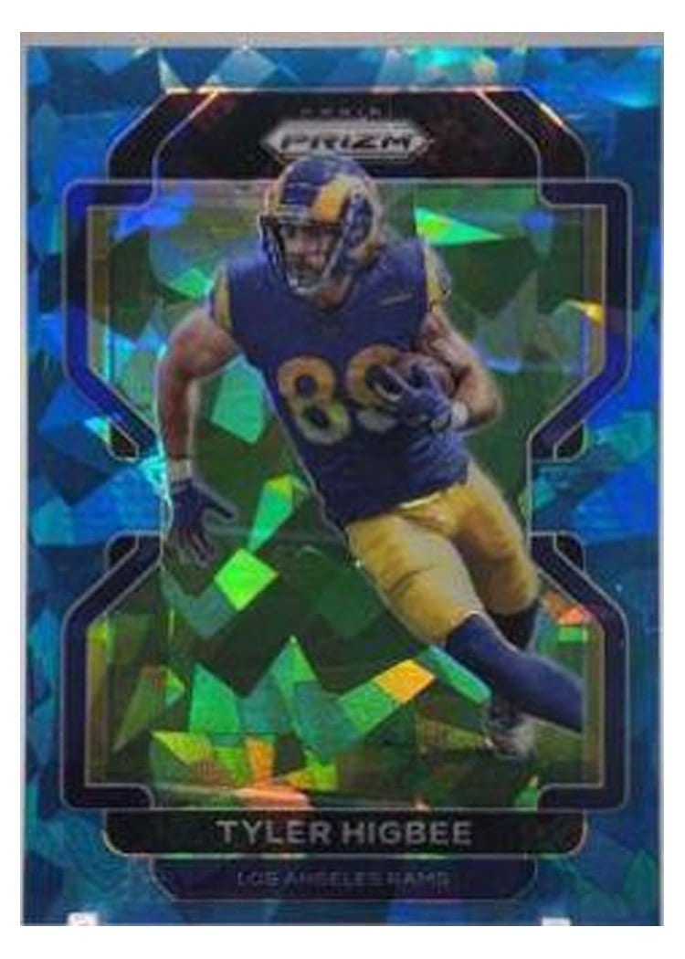 2021 Panini Prizm Base Set Tyler Higbee #66 card