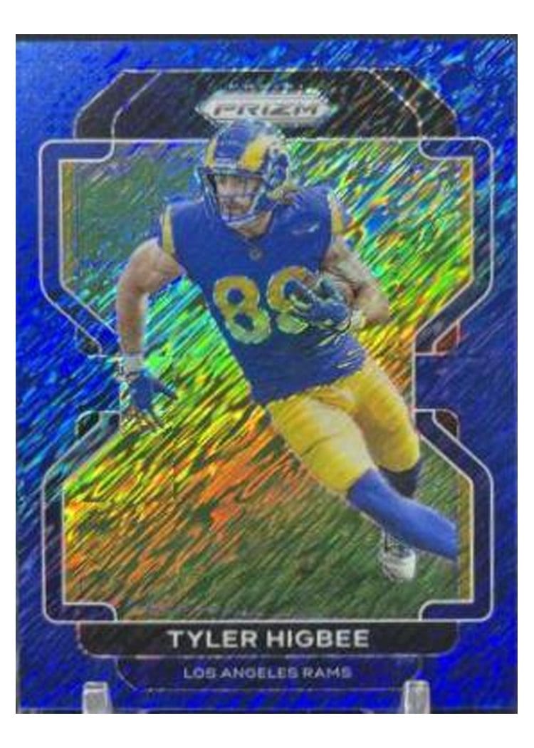 2021 Panini Prizm Base Set Tyler Higbee #66 card