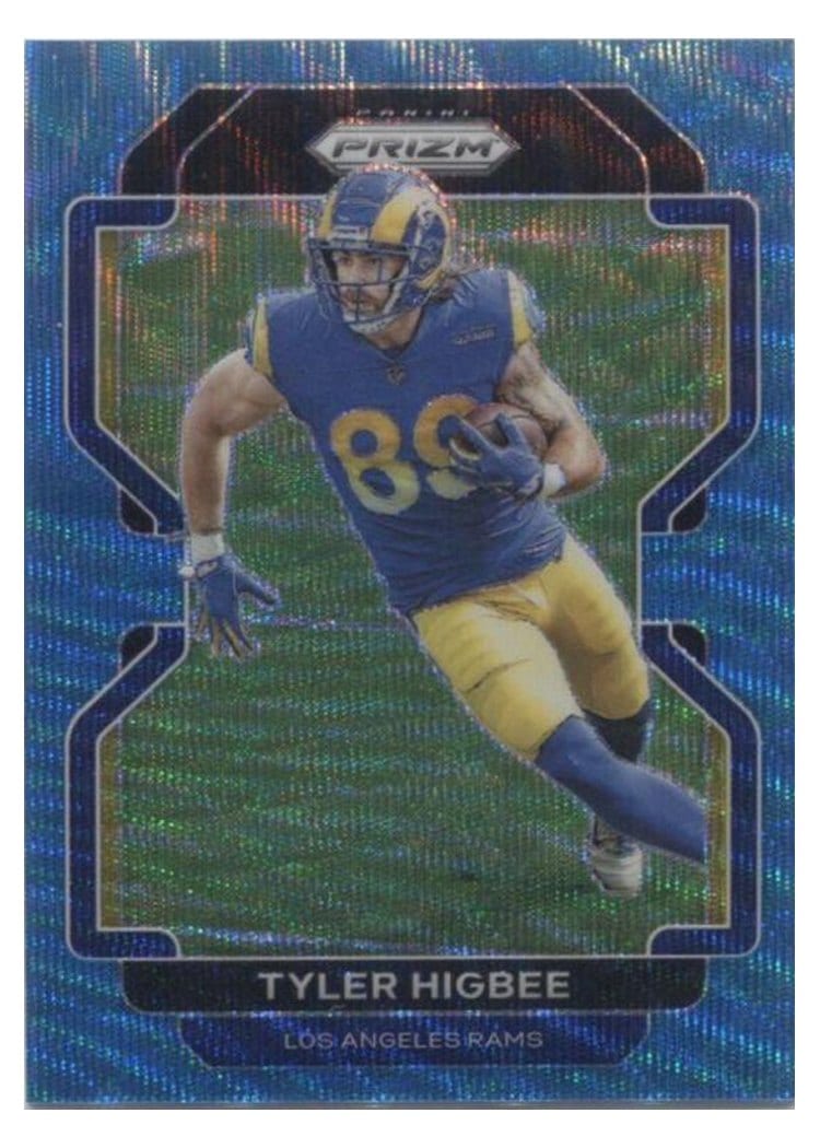 2021 Panini Prizm Base Set Tyler Higbee #66 card