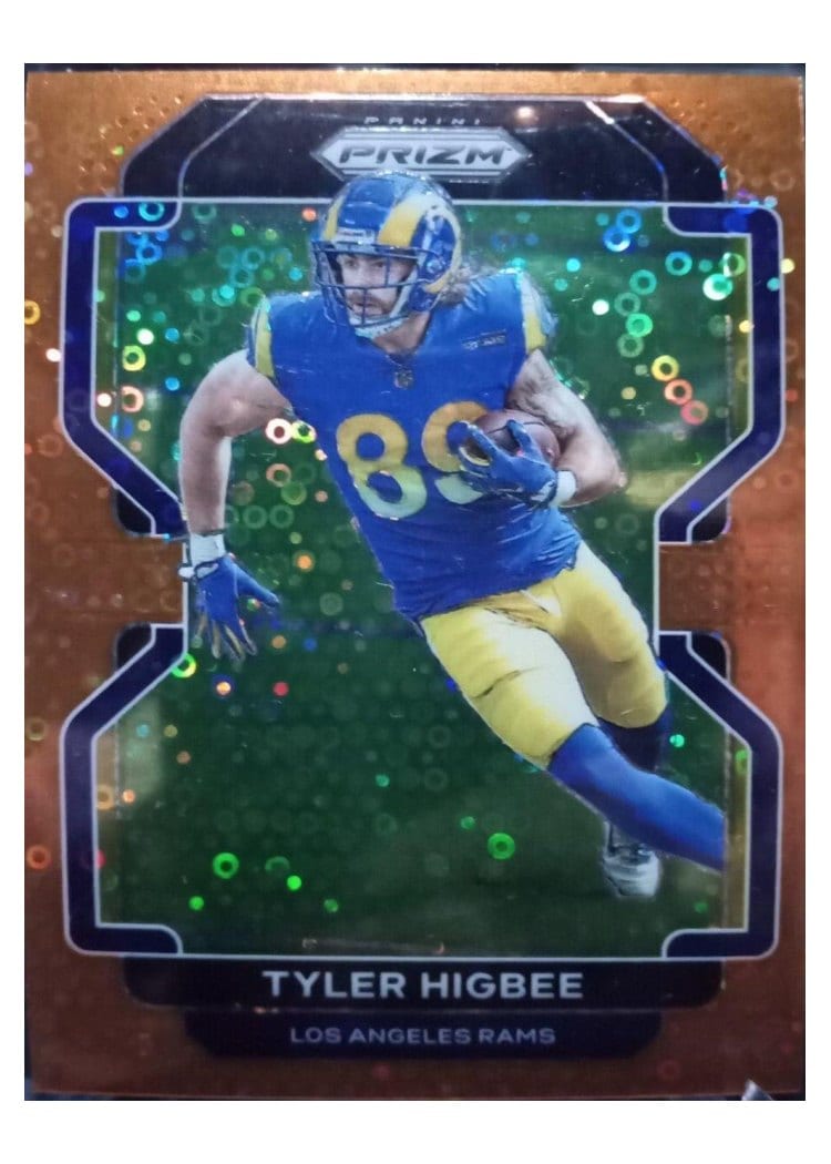 2021 Panini Prizm Base Set Tyler Higbee #66 card