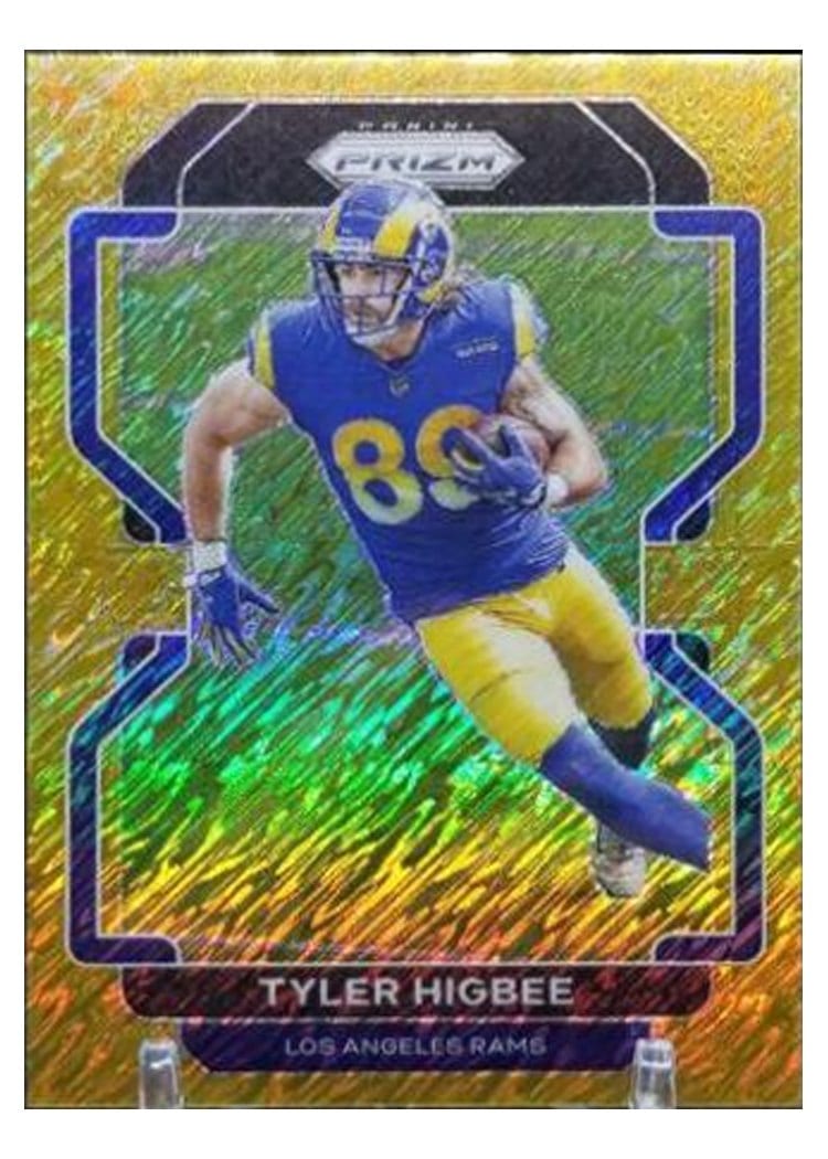 2021 Panini Prizm Base Set Tyler Higbee #66 card