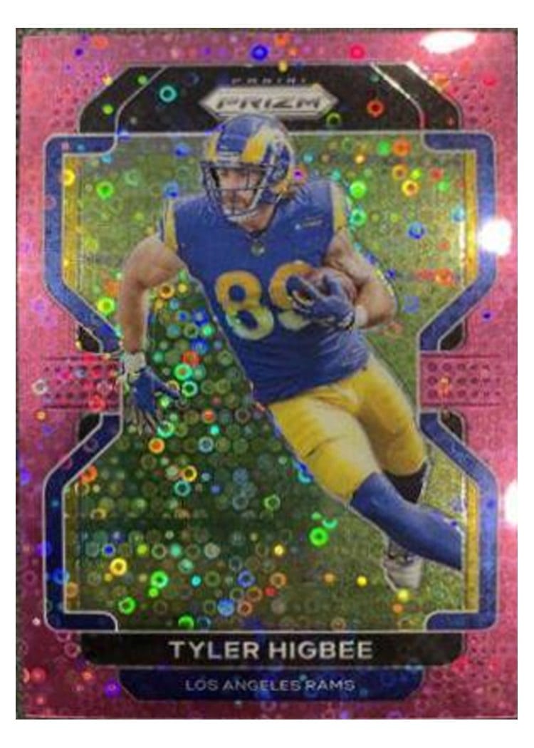 2021 Panini Prizm Base Set Tyler Higbee #66 card