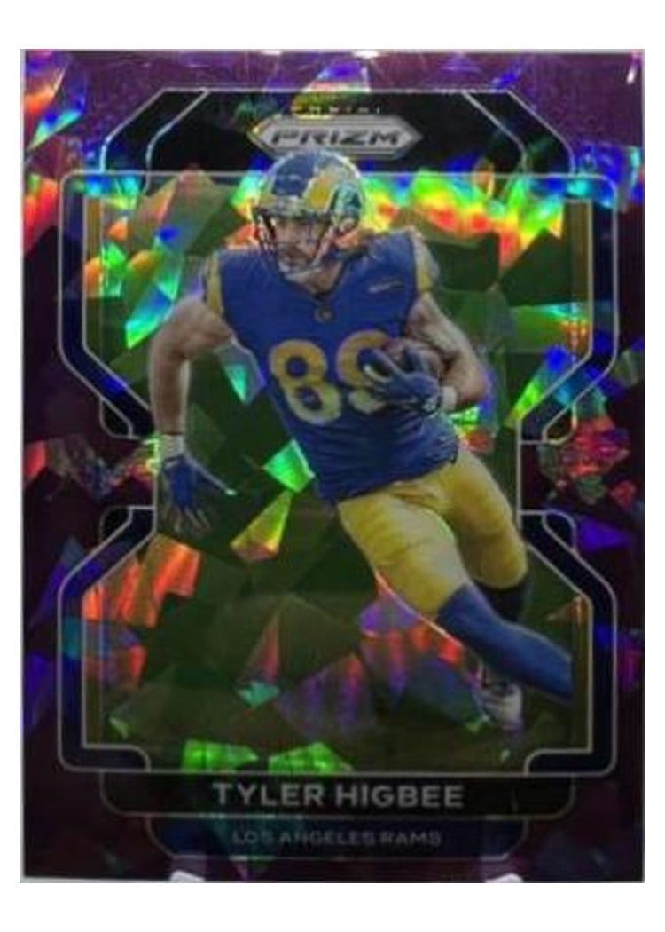 2021 Panini Prizm Base Set Tyler Higbee #66 card