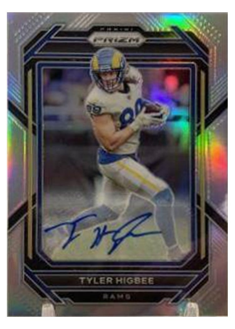 2022 Panini Prizm Base Set Tyler Higbee #163 card