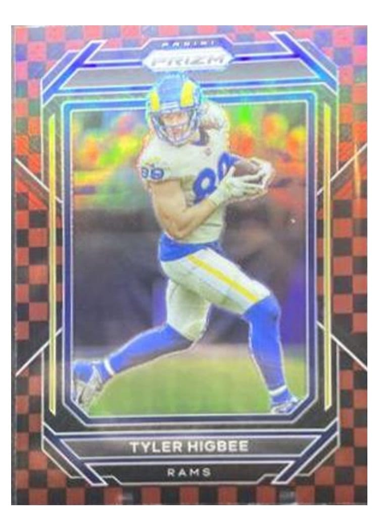 2022 Panini Prizm Base Set Tyler Higbee #163 card