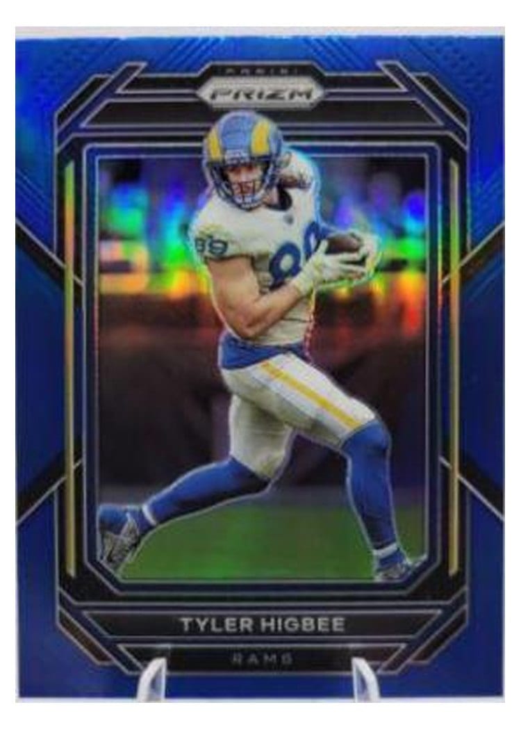 2022 Panini Prizm Base Set Tyler Higbee #163 card