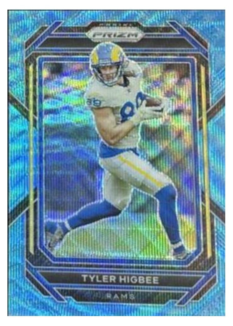 2022 Panini Prizm Base Set Tyler Higbee #163 card