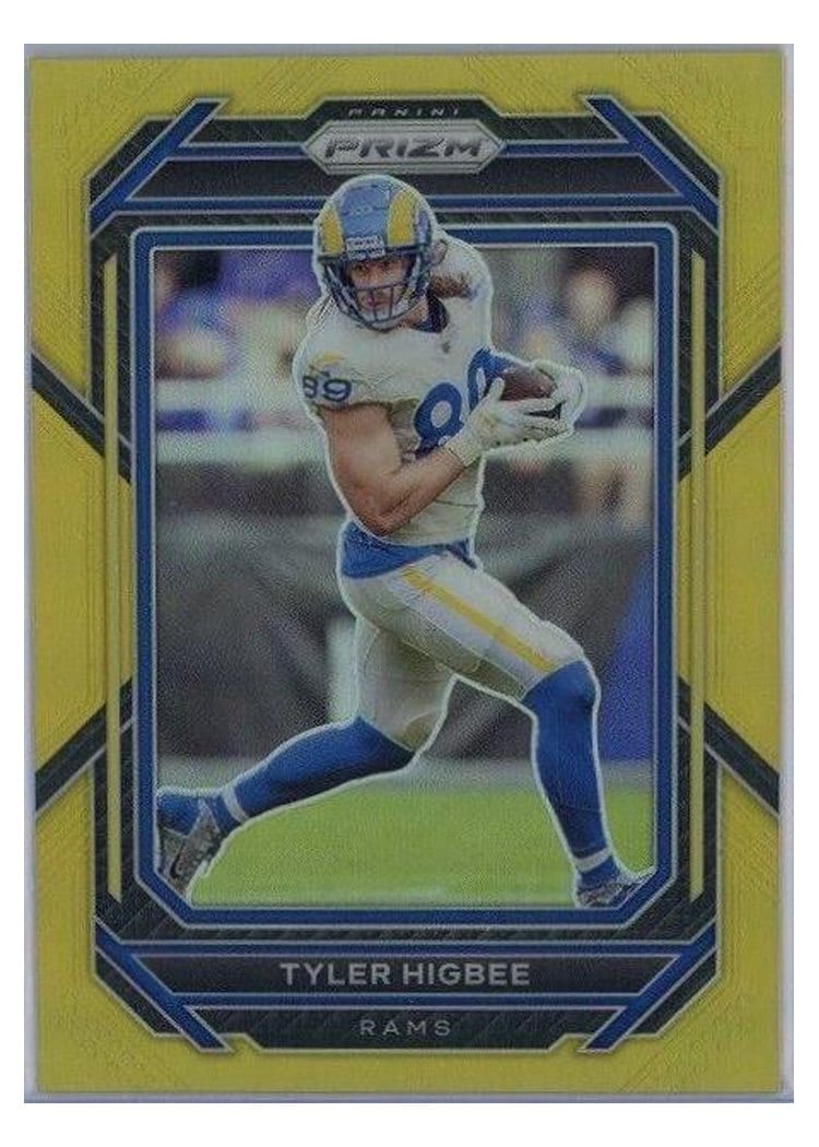 2022 Panini Prizm Base Set Tyler Higbee #163 card