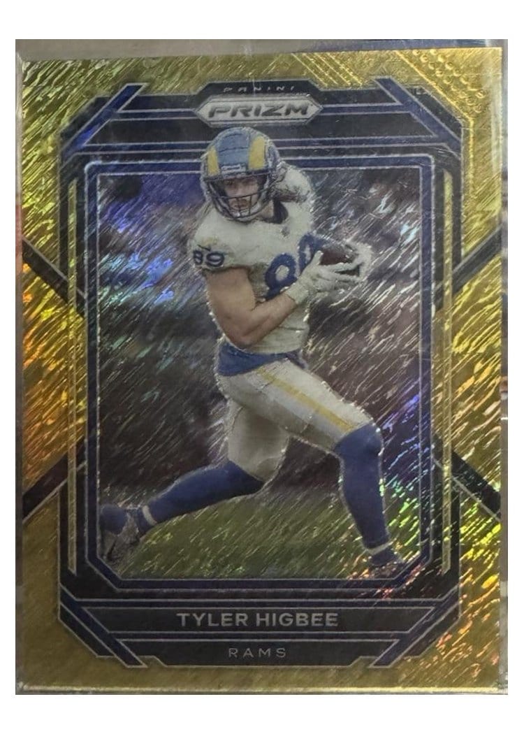 2022 Panini Prizm Base Set Tyler Higbee #163 card