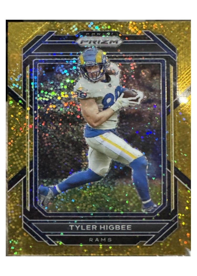 2022 Panini Prizm Base Set Tyler Higbee #163 card