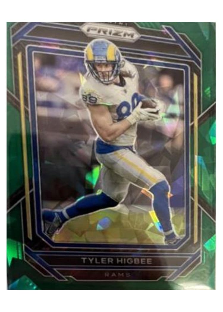 2022 Panini Prizm Base Set Tyler Higbee #163 card