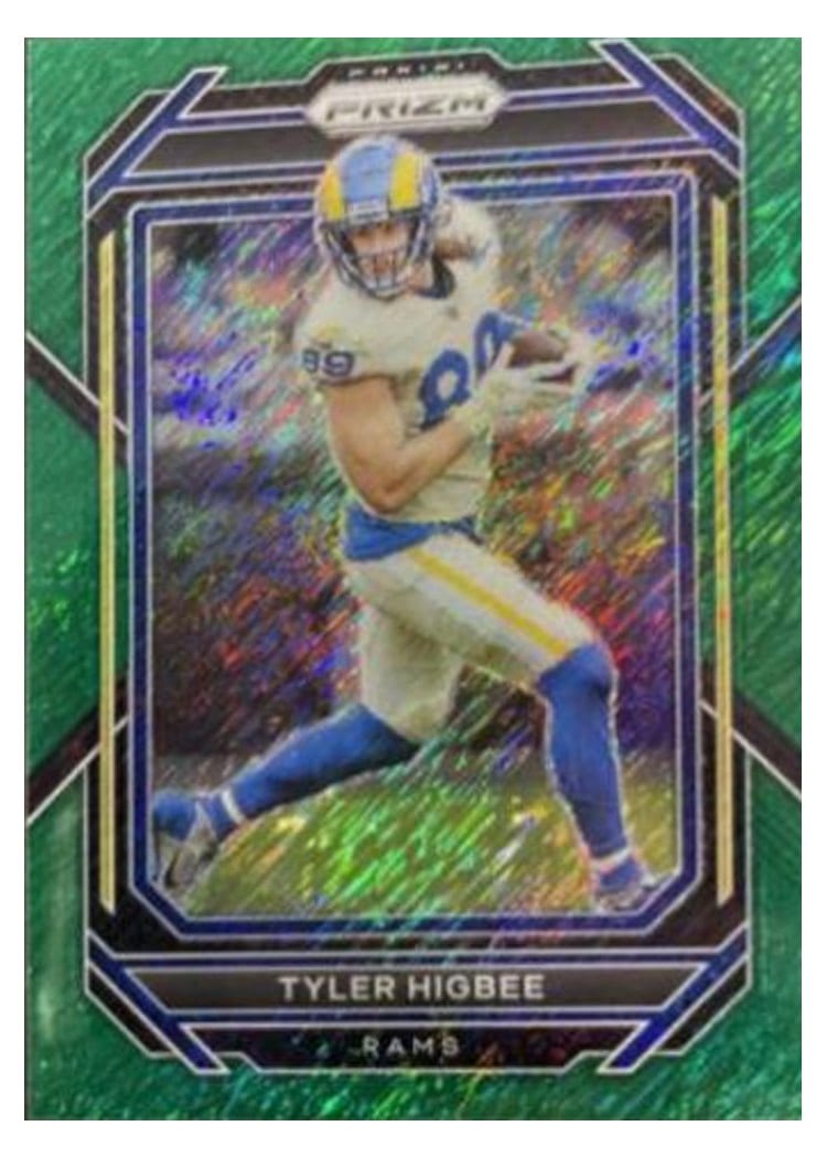 2022 Panini Prizm Base Set Tyler Higbee #163 card