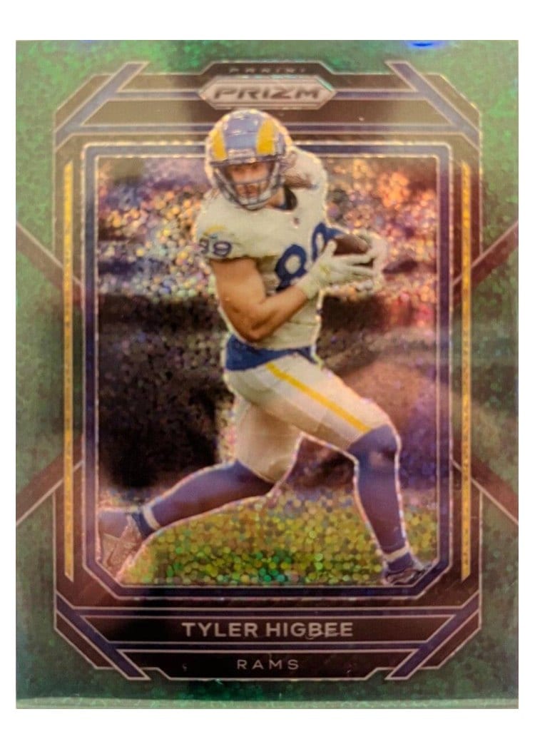 2022 Panini Prizm Base Set Tyler Higbee #163 card