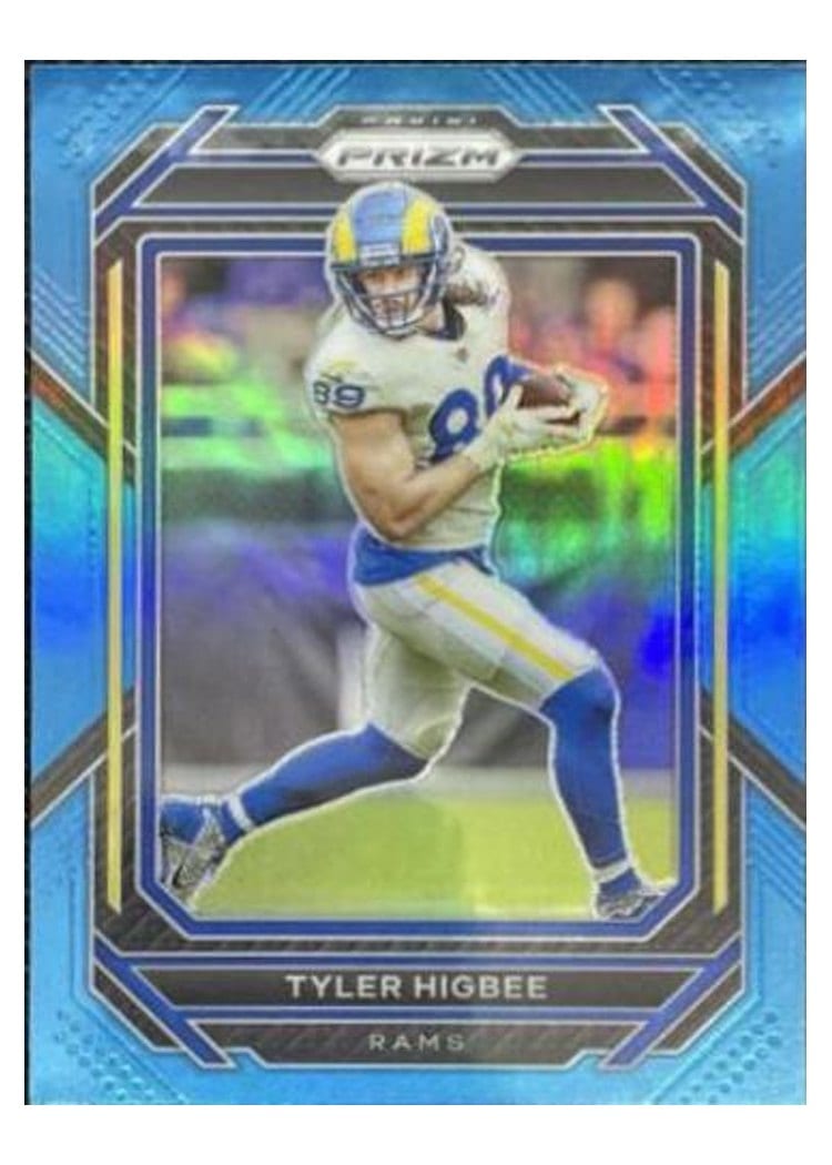 2022 Panini Prizm Base Set Tyler Higbee #163 card