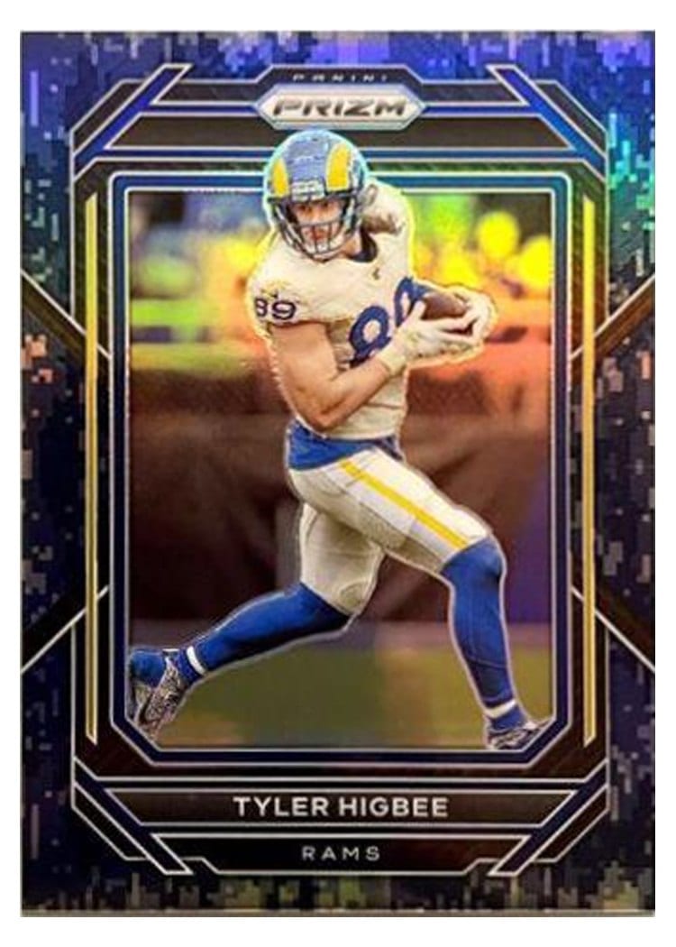 2022 Panini Prizm Base Set Tyler Higbee #163 card