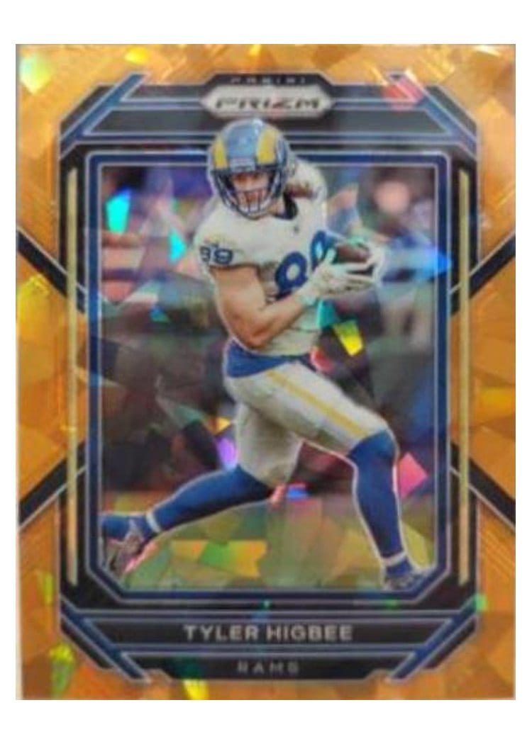 2022 Panini Prizm Base Set Tyler Higbee #163 card