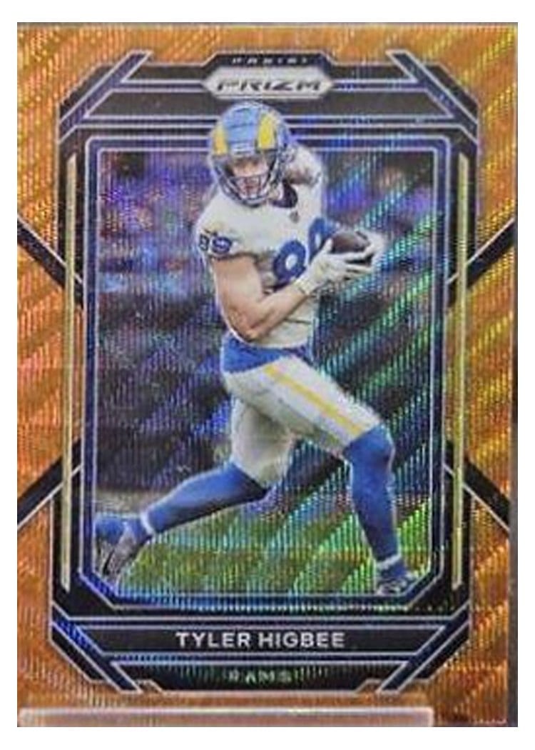 2022 Panini Prizm Base Set Tyler Higbee #163 card