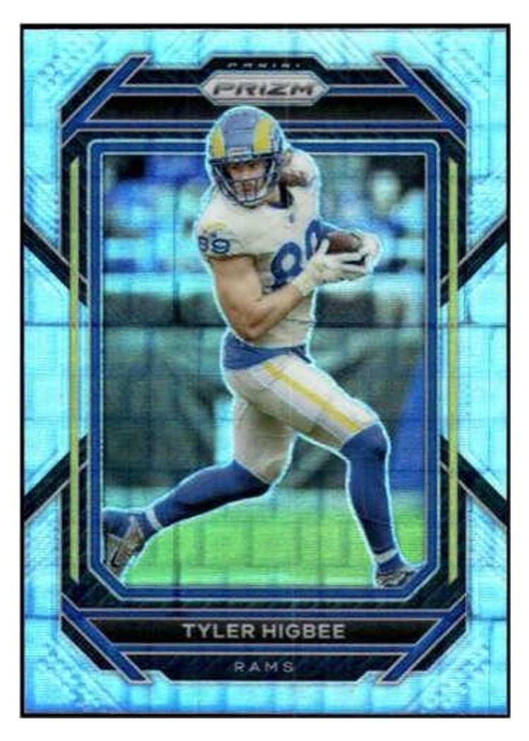 2022 Panini Prizm Base Set Tyler Higbee #163 card