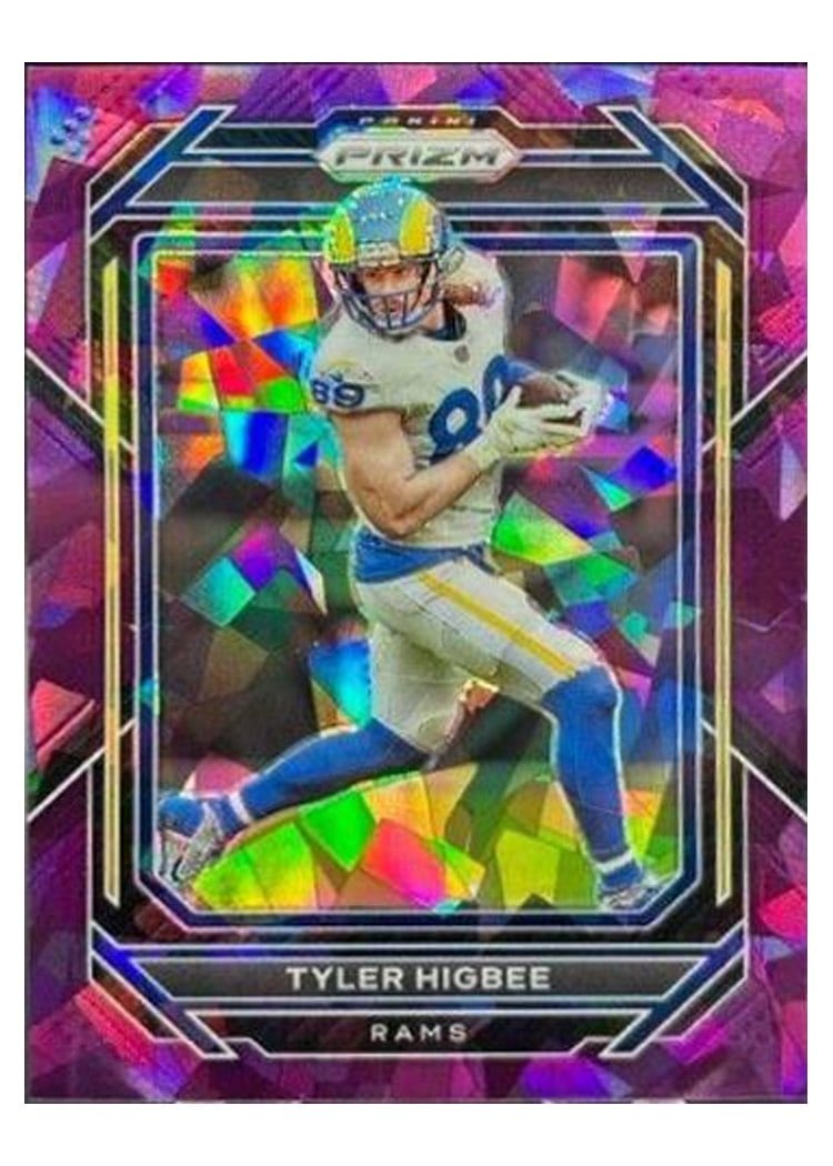 2022 Panini Prizm Base Set Tyler Higbee #163 card
