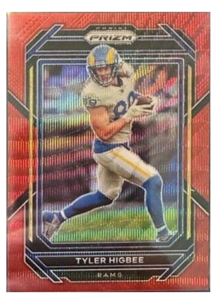 2022 Panini Prizm Base Set Tyler Higbee #163 card