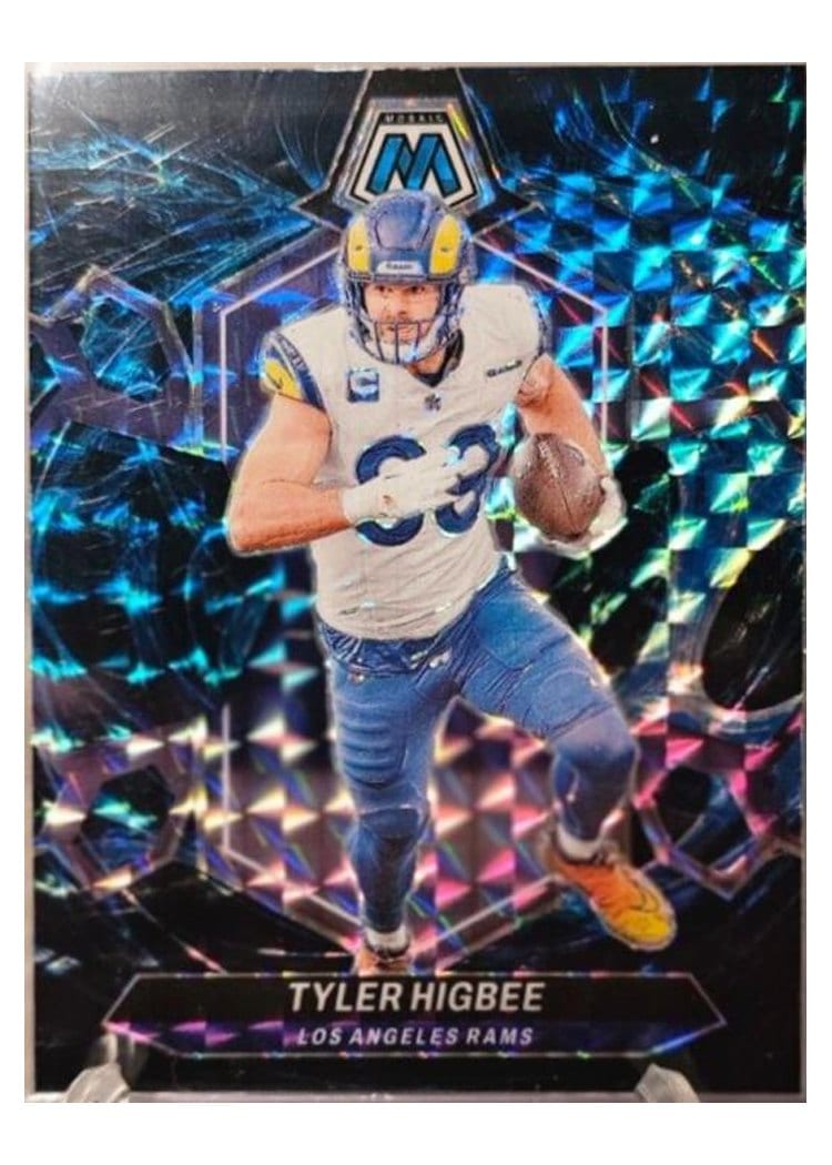 2024 Panini Mosaic Base Set Tyler Higbee Genesis #131 card