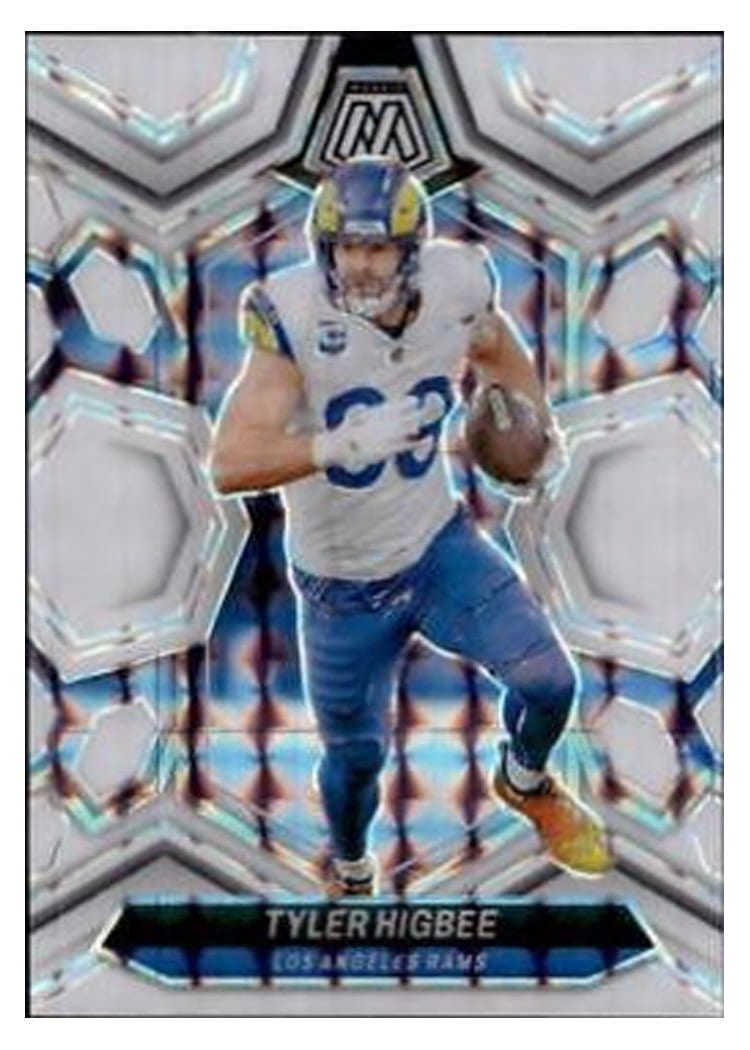 2024 Panini Mosaic Base Set Tyler Higbee White #131 card