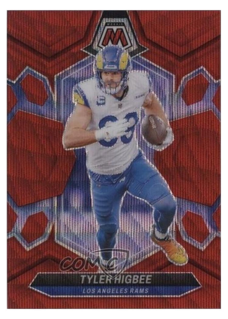 2024 Panini Mosaic Base Set Tyler Higbee #131 card