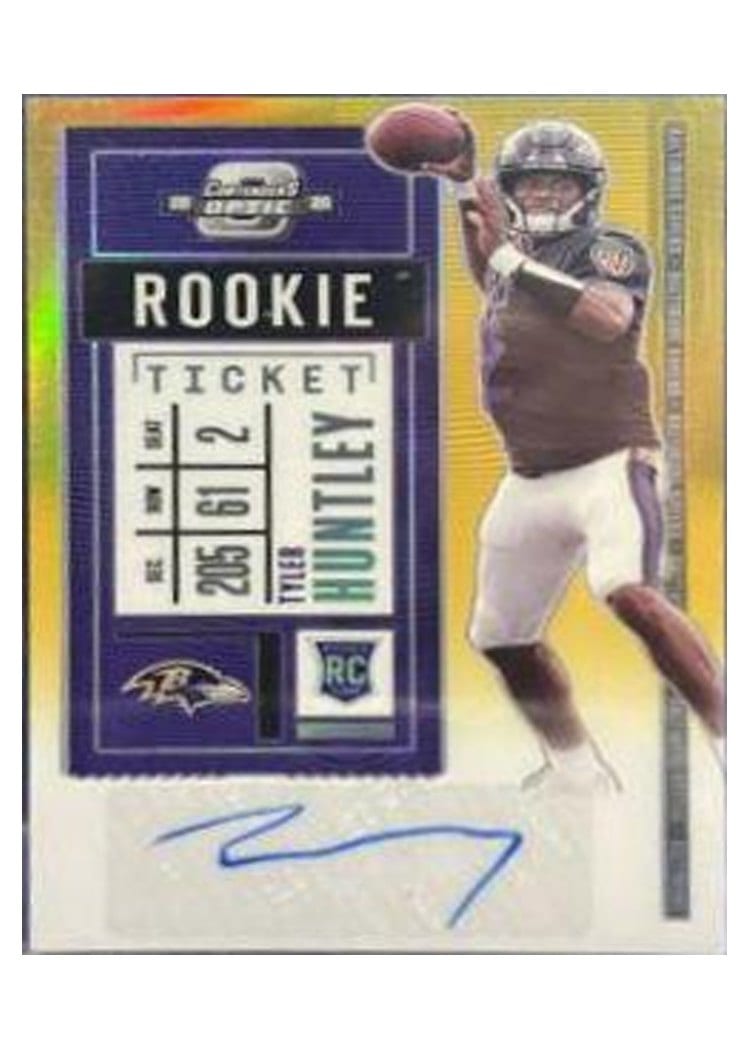 2020 Panini Contenders Optic Base Set Tyler Huntley #206 card