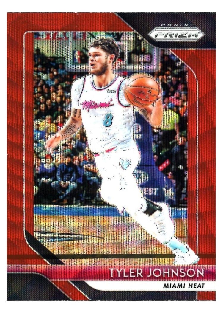 2018-19 Panini Prizm Base Set Tyler Johnson #216 card