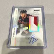 2023-24 Upper Deck Premier Acetate Rookie Autograph Patch Tyler Kleven #AR-TK card