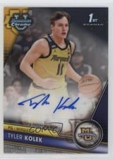 2023-24 Bowman University Chrome Bowman Chrome Prospects Autographs Tyler Kolek #BCPA-TK card