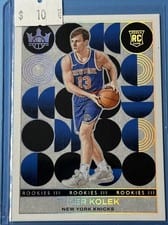 2024-25 Panini Court Kings Base Set Tyler Kolek #196 card