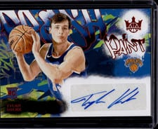 2024-25 Panini Court Kings Fresh Paint Autographs Tyler Kolek #FP-KOL card