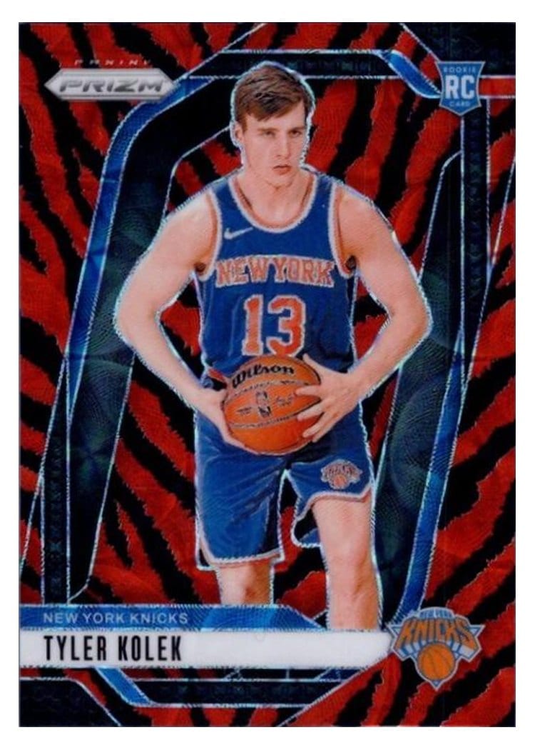 2024-25 Panini Prizm Base Set Tyler Kolek Choice Tiger Stripe #225